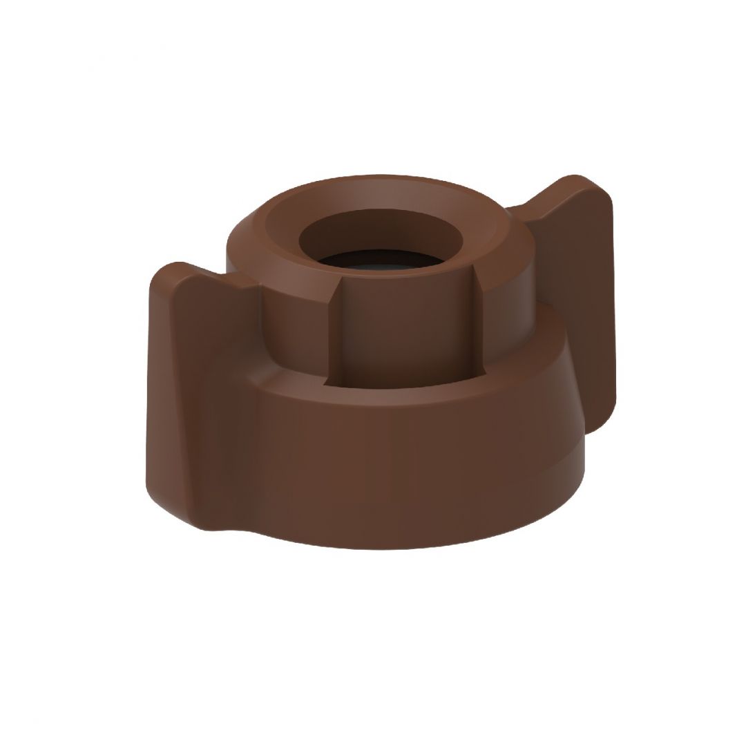tapa-14-vuelta-cono-hueco-plastica-marron-4029047